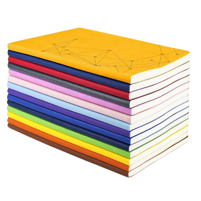GRT A5 PU Leather Colourful Writing Notebook Journal Diary Notebook