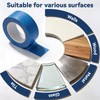 QFOUR Painters Tape 2 Inch Wide, 10 Rolls Blue Masking