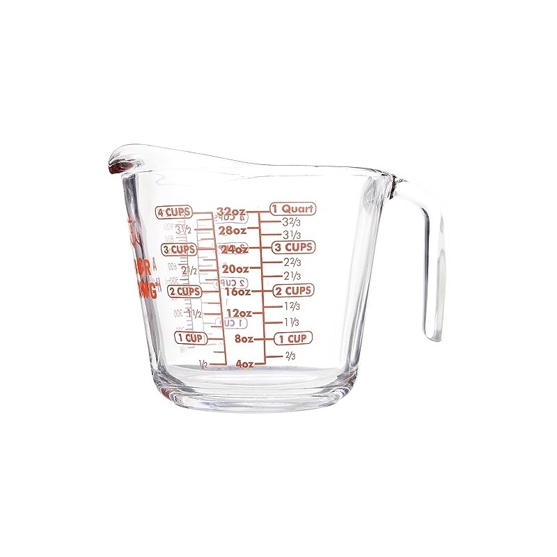 Anchor Hocking Glass Measuring Cup, 32 Oz