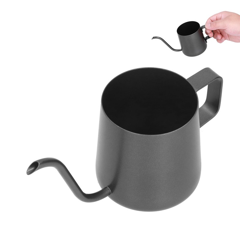 250ml Stainless Steel Hanging Ear Coffee Pot Gooseneck Spout Tea