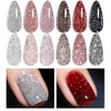 Born Pretty- BORN PRETTY Esmalte en gel con purpurina reflectante,
