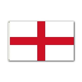 Shoe String King SSK® England (St. George's Cross) Outdoor Flag - Large 3' x 5', Weather-Resistant Polyester