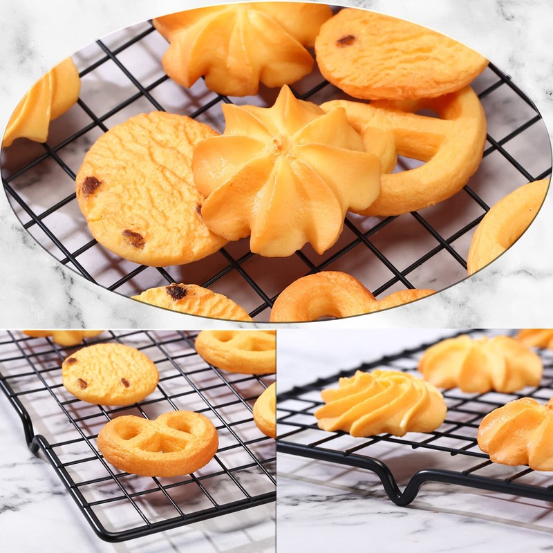 Harloon 6 Pieces Cooling Racks for Cooking and Baking Oven