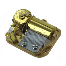 30-note wind up musical mechanism for musical boxes or musical jewellery boxes - River flows in you - Twilight (Yiruma)