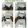 Gwremzlox Shower Seat Cushion,Thickened Shower Chair Cushion 4D Air Fiber