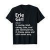 ERIE GIRL PA PENNSYLVANIA Funny City Home Roots Gift T-Shirt