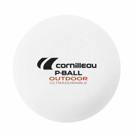 Cornilleau Outdoor Ultradurable Plastic Table Tennis Balls (Box of 6)
