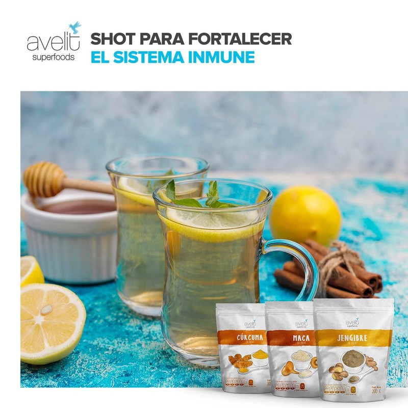 Avelit Superfoods | Jengibre en polvo 200g | 100% Natural