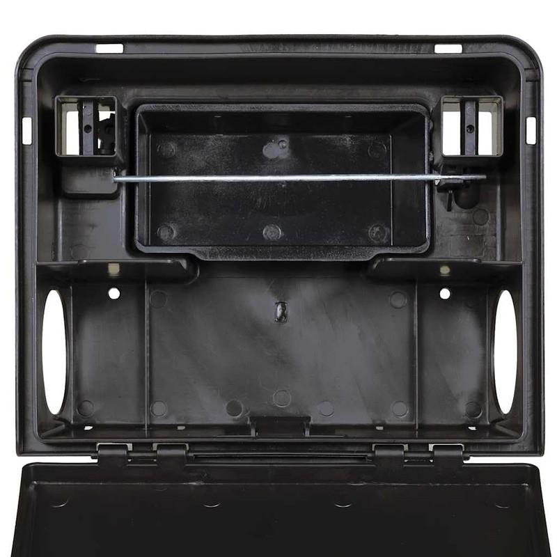 vidaXL Mouse/Rat Traps 4 pcs - Black Polypropylene - 23x19x9.5