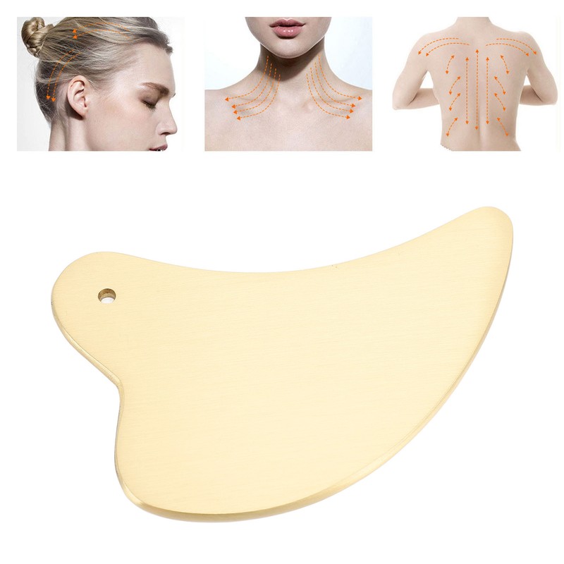 Gua Sha Facial Tool Copper Facial Scraping Massage Tool Promote