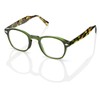Green Readers Net Zero Readers, Olive, +2.50 Round Reading Glasses,