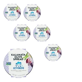 Mt Vikos Kalamata Olive Spread, 7.6 oz, 6 Pack