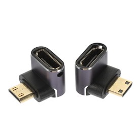 KICHOUSE Monitor Adapters for Computers Easy to Use Pc Connectors 90-Degree Angle Design