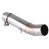 KIMISS Stainless Steel Motorcycle Exhaust Centre Pipe Link Connect for
