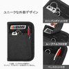 Damero Pocket Notebook Cover Zipper Case for 9cmx14cm/B7 Notebook with