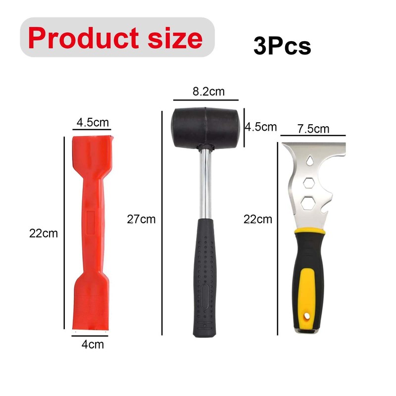 Wjelet Glazing Tools Bundle, 13 in 1 Window Fitting Tools