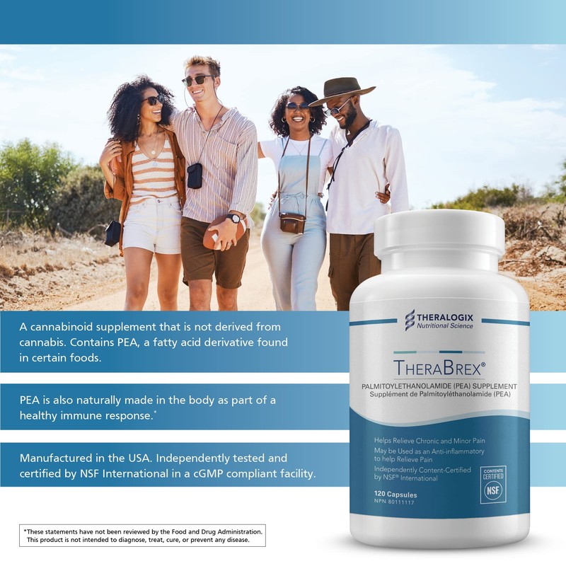 Theralogix TheraBrex PEA Supplement – Support for Chronic and Minor