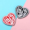 Ximimark 4pcs Love is All You Need Embroidered Patch -