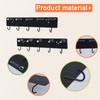 SoeKoa Premium Measuring Cups and Spoons Hanging Rack with stick,