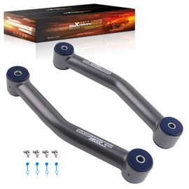 maXpeedingrods Fixed Lower Control Arms for Jeep Cherokee XJ Wrangler TJ LJ Comanche MJ w/3-4.5" Lift, Poly Bushing with Zerk Fittings