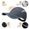 GADIEMKENSD Women's Cap, Reflective Hat, Bill, UV Protection, Breathable, Running