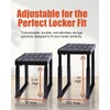 Piffny Locker Organizer Shelf， Adjustable Width and Height, Stackable, Ideal