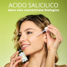 La Saponaria | Salicylsäure Gesichtsserum, reinigend und talgregulierend, ideal für fettige Haut, reduziert überschüssiges Talg, 30 ml