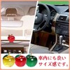 ZERONOWA Crystal Apple Paperweight Figurine Feng Shui Miscellaneous Goods Interior