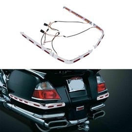 PEGSTREAMLINER Saddlebag Trims LED Lights Fit For Honda Goldwing 1800 GL1800 2001-2011