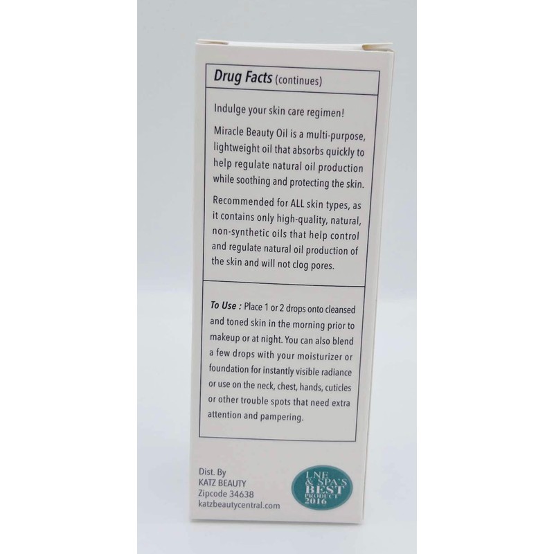 Katz Beauty Miracle Beauty Oil