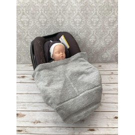 Knitting Pattern for 2 Shaped car seat Blankets in Aran Yarn, Boat Design and one Plain, Book, Booklet, Craft, KP680