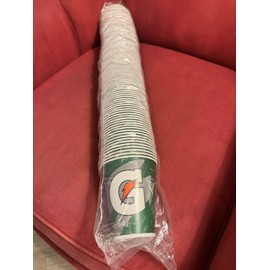 Gatorade 7oz. Cups, One Sleeve / 100 Cups