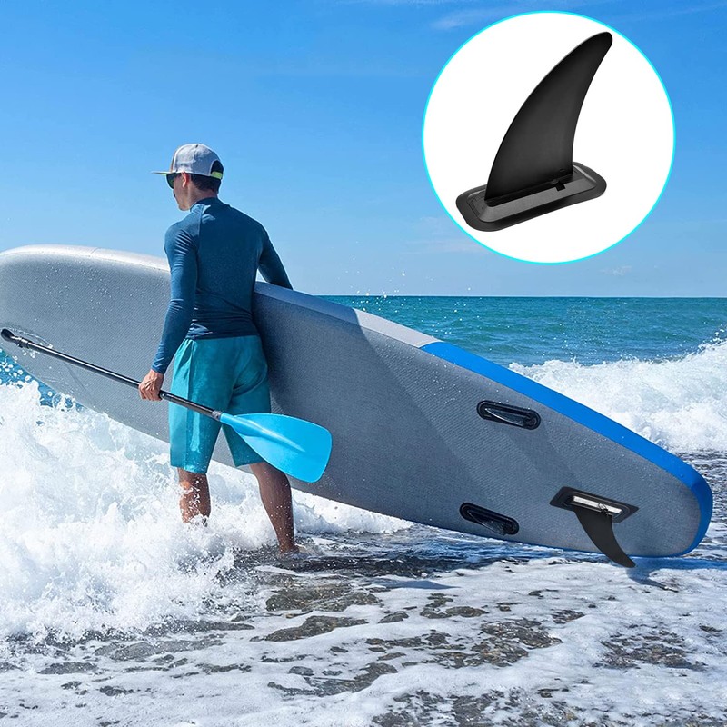 FGen 9 inch Surfboard Fins, Removable Universal Surfboard Board Fin,