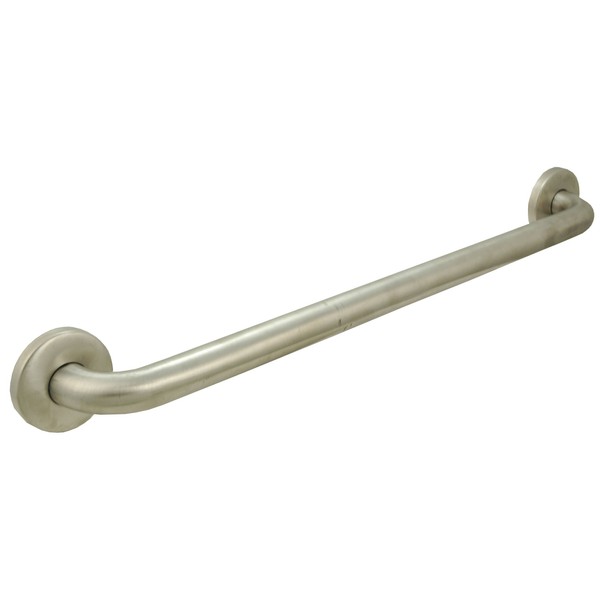 24-Inch Bathroom Grab Bar, Stainless by PlumbUSA