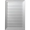 Ekena Millwork 24"W x 19"H Rectangle Urethane Gable Vent Louver,