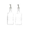 Yexati Juego de aceitera y vinagrera de cocina, 350 ml