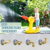 Sumalon 2 Pack Garden Hose Elbow Connector, 90 Degree Solid