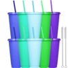 Reusable 24 Oz,Plastic Cups, (10, Farbe)