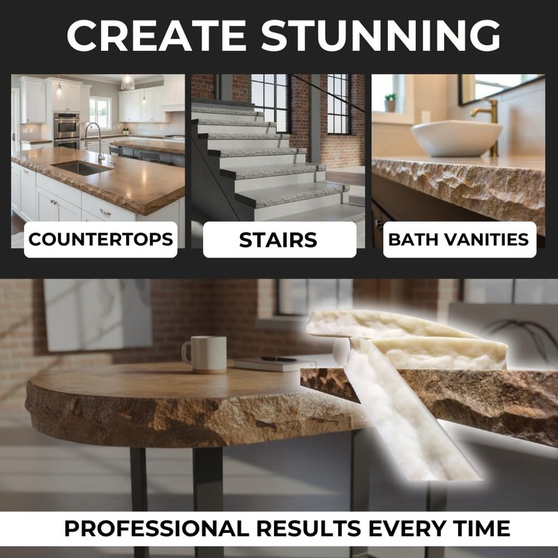 Concrete Countertop Forms – Flexible Urethane Rubber Mold for Custom