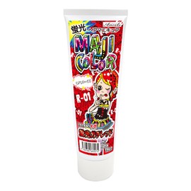 Angels Magicolor Fluorescent Gachi Red, 8.5 oz (240 g)