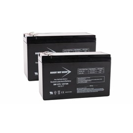 Bright Way Group S200 Schwinn Electric Scooter Battery Set (2 batteries - 12V 7.5Ah)