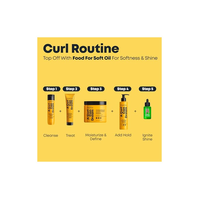 MATRIX Un Curl Can Dream Aceite ligero para cabello rizado