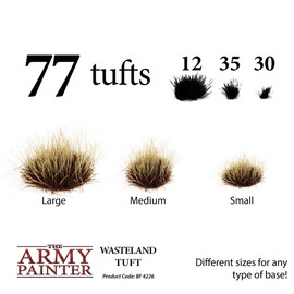 Army Painter Wasteland Tufts 77 Pieces Pack