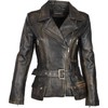 Womens Genuine Lambskin Leather Jacket | Classic rider leather jacket