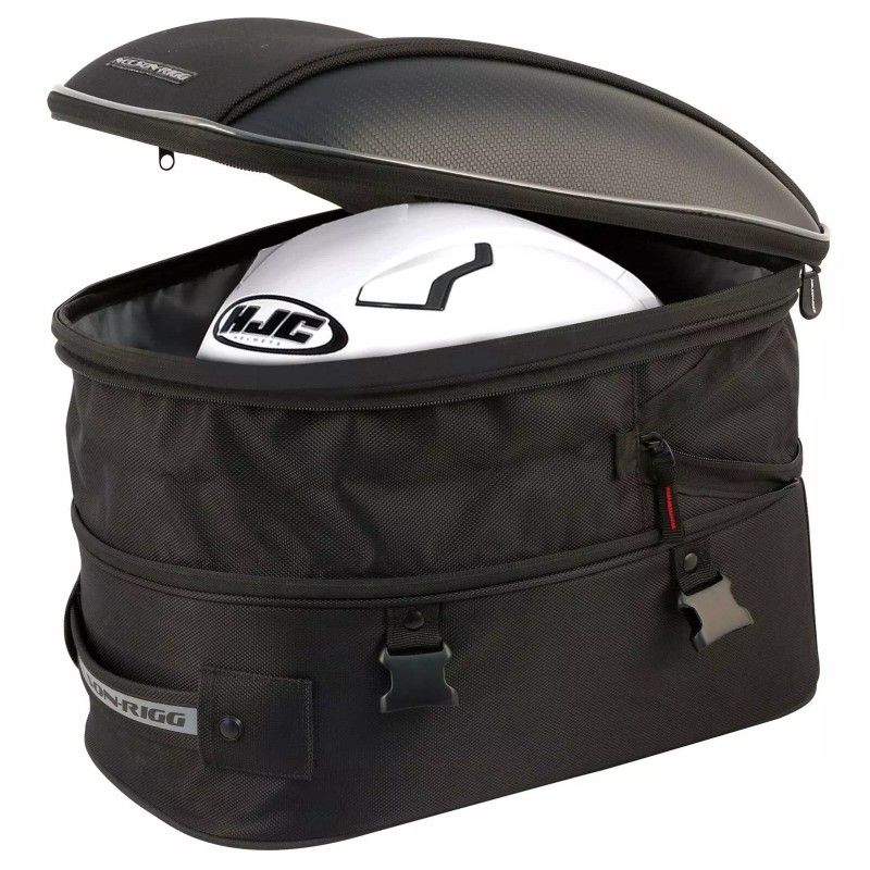 Nelson-Rigg Nelson Rigg CL-1060-ST2 Black Commuter Tour Motorcycle Tail Bag