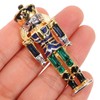 GALPADA Nutcracker Brooch Decor Nutcracker Soldier Lapel Pin Shawl Pin