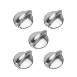 only fire WB03K10303 Cooktop Burner Control Knobs Stove Knobs Replacement Compatible with General Electric GE Range, 5 Pack