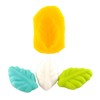Flexible Molds - Leaf (25 cavity) - Cream Cheese Mint