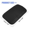 X AUTOHAUX 12.60"x7.68" Car Center Console Lid Armrest Cushion Pad