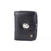 Greenburry Spongy Wallet Leather 9 cm Black